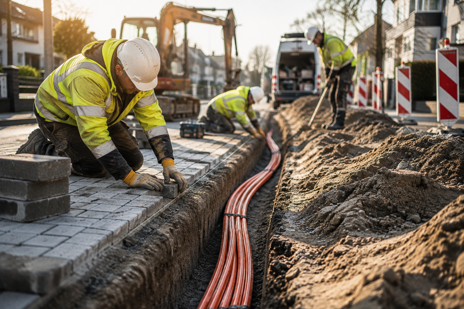 Fiber optic work