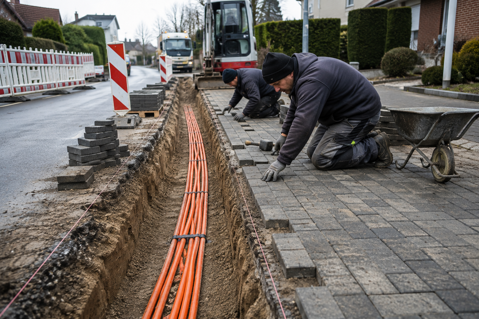 Fiber optic work